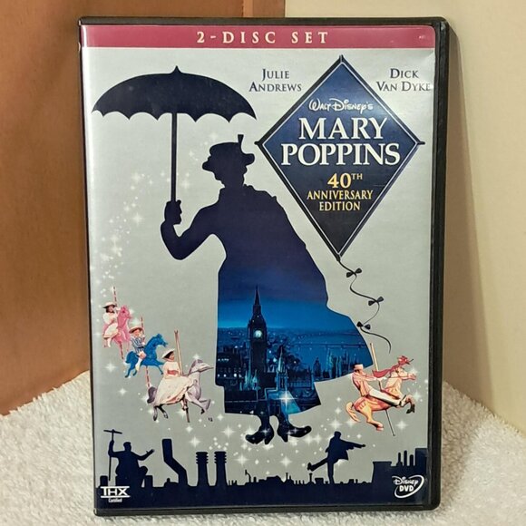 Walt Disney Other - Walt Disney's Mary Poppins 40th Anniversary Edition, 2 DVD Set